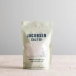 Pouch bag of Jacobsen Salt Co. pure flake sea salt