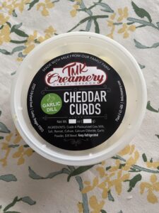 TMK Creamery Garlic Dill Cheddar Curds