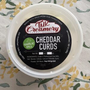 TMK Creamery Garlic Dill Cheddar Curds