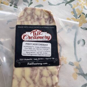 TMK Creamery Pinot Noir Cheddar