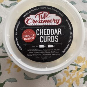 TMK Creamery Chipotle Ranch Cheddar Curds