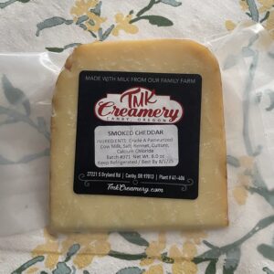 TMK Creamery Smoked Cheddar
