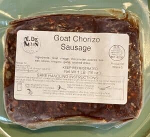 Olde Moon Farms Goat Chorizo Sausage