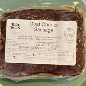 Olde Moon Farms Goat Chorizo Sausage