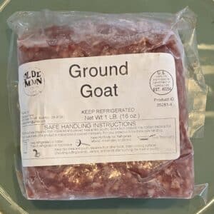 Olde Moon Farms Ground Goat Meat