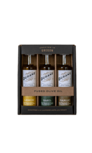 Durant  Fused Olive Oil Trio Box: Garlic, Lemon, Basil