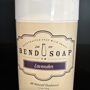 Bend Soap Co Lavender Natural Deodorant
