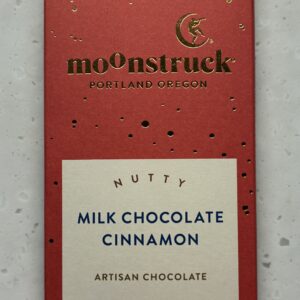 Moon Struck  Chocolate Nutty Milk Chocolate Cinnamon Bar
